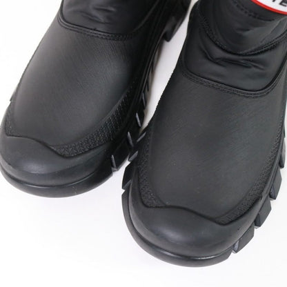 HUNTER Intrepid Insulated Short Snow Boots Black Size 23.0CM