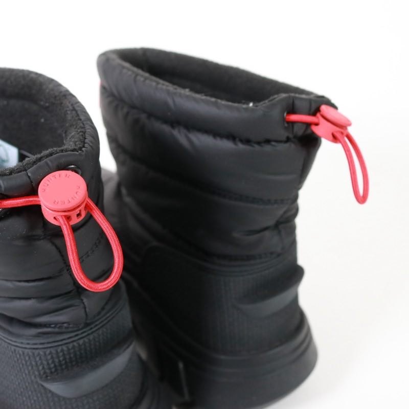HUNTER Intrepid Insulated Short Snow Boots Black Size 23.0CM