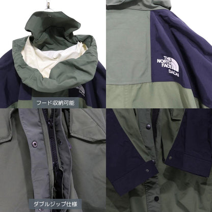 THE NORTH FACE sacai 17AW Mountain Long Coat Size S