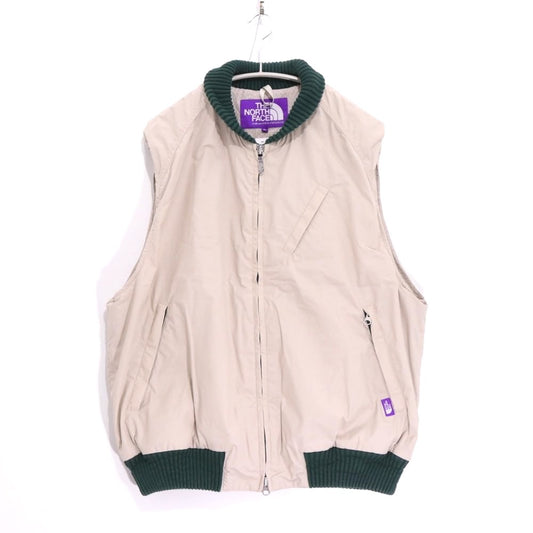 THE NORTH FACE PURPLE LABEL 65/35 Vest Beige Green Size XL