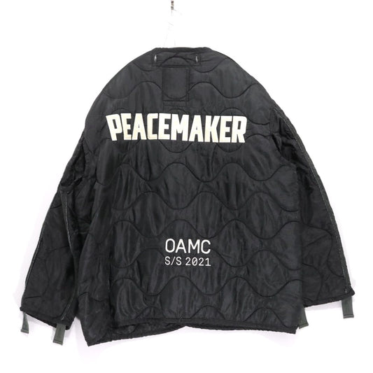 OAMC 21SS Peacemaker Quilted Liner Jacket Black Size L