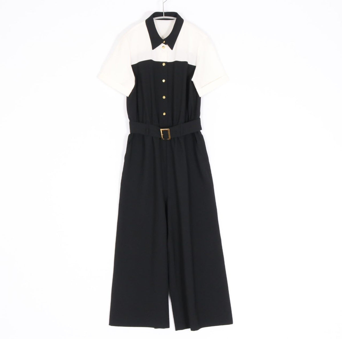 Diagram GRACE CONTINENTAL Bicolor Dress Black Size 36