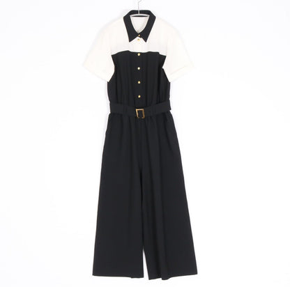 Diagram GRACE CONTINENTAL Bicolor Dress Black Size 36