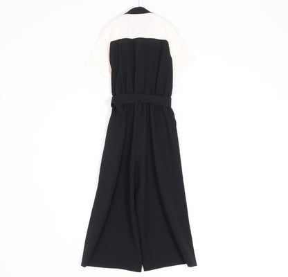 Diagram GRACE CONTINENTAL Bicolor Dress Black Size 36