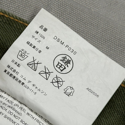 CDG JW MAN 07SS Back Roundel Print Denim Pants Multi Size M