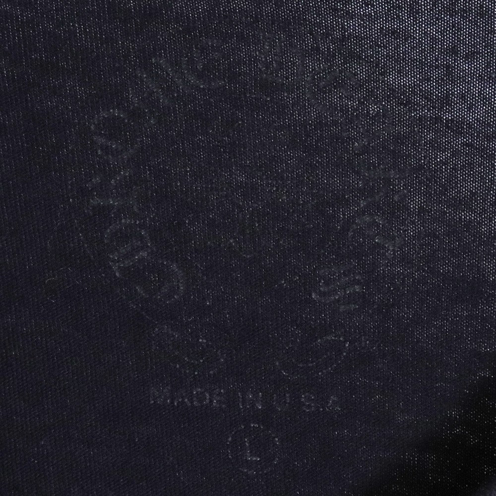CHROME HEARTS Neck Logo Crewneck T-Shirt Black Size L