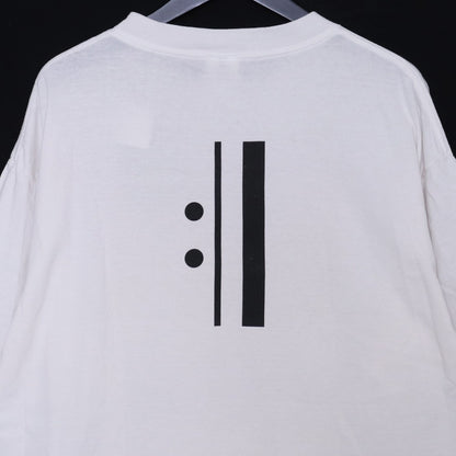 SAINT MICHAEL x EVANGELION 25SS EV T-Shirt White Size L