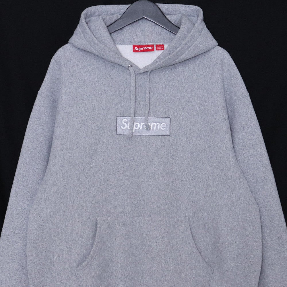 SUPREME 24AW Box Logo Hoodie Gray Size L