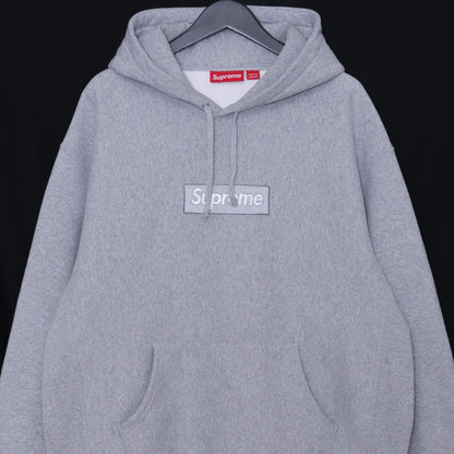 SUPREME 24AW Box Logo Hoodie Gray Size L