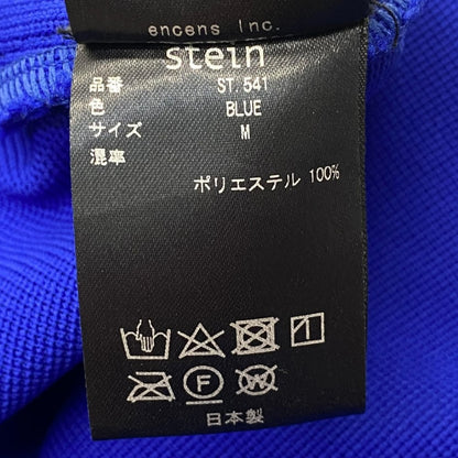 STEIN 23SS High Count Knit Pin Tuck Wide Pants Blue Size M
