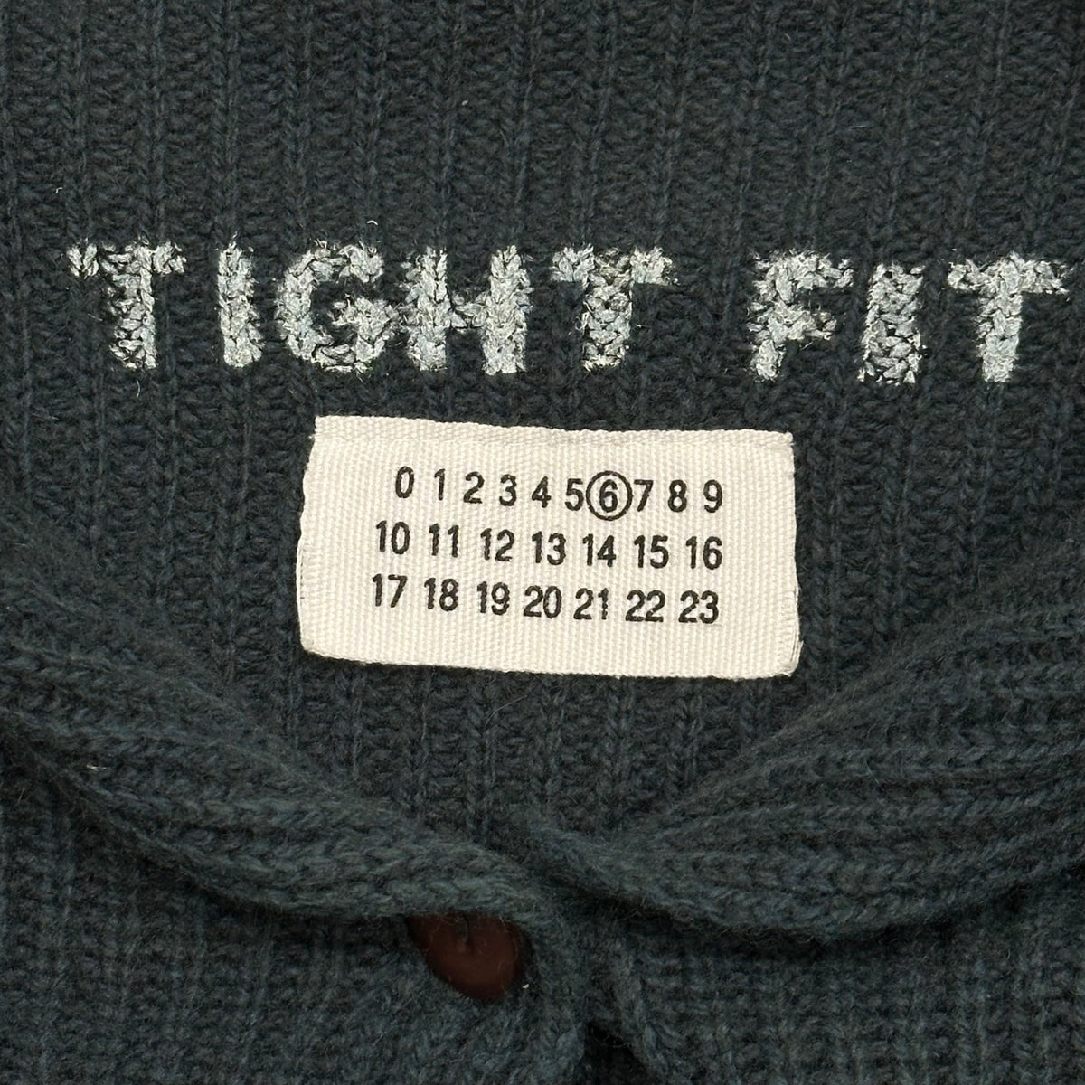 Maison Martin Margiela 01AW Cardigan Green