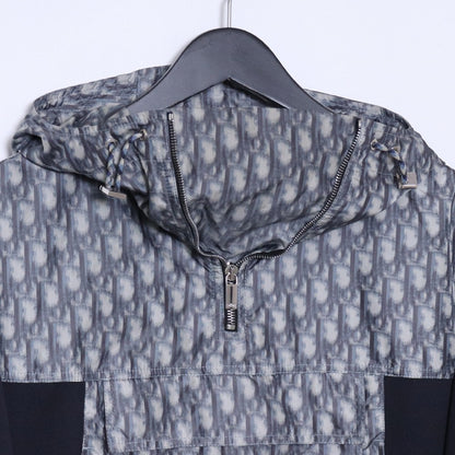 DIOR x Shawn Stussy Oblique Half-Zip Jacket Black Size M