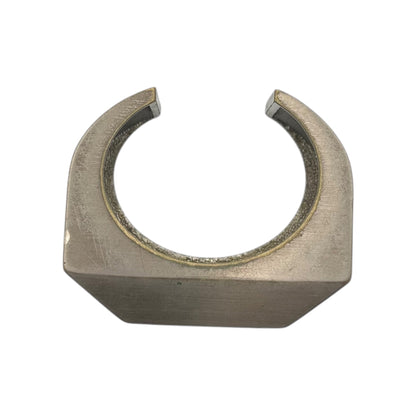 Rick Owens PEERFORMA Brass Bracelet Silver