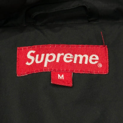 SUPREME 21AW Warp Hooded Puffy Jacket Black Size M