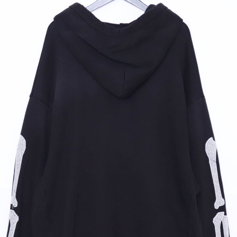 AMIRI Bones Oversized Hoodie Black Size XXL