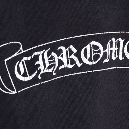 Chrome Hearts Old Scroll Label Arm T-Shirt Black Size S
