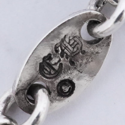 CHROME HEARTS Roll Chain Necklace Silver Size ONE SIZE