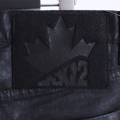 Dsquared2 COOL GUY JEAN Coated Skinny Black 22AW Size 44