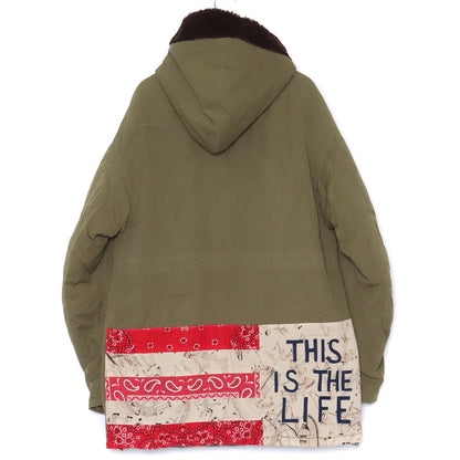 VISVIM 19AW Mud Dyed Wright Field Parka Size 2