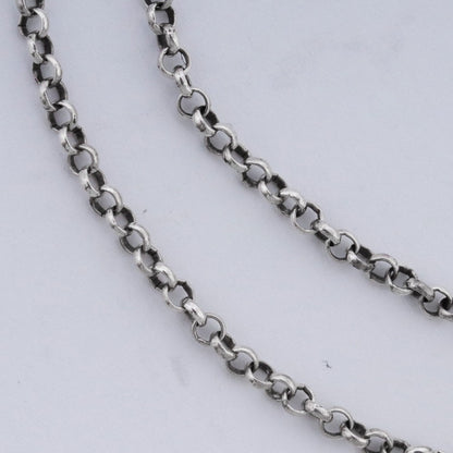 CHROME HEARTS Star Roll Chain Necklace Silver Size ONE SIZE