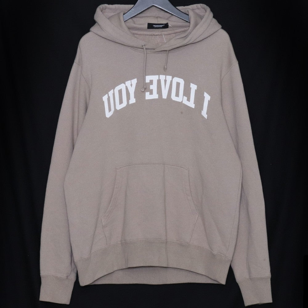 Undercover 23AW I LOVE YOU Hoodie Beige Size 2