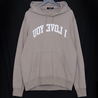 Undercover 23AW I LOVE YOU Hoodie Beige Size 2
