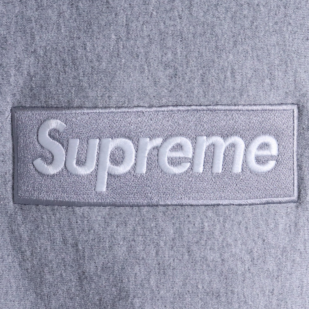 SUPREME 24AW Box Logo Hoodie Gray Size L