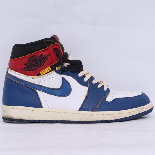 NIKE x UNION AJ1 Retro High Storm Blue Sneakers Size 28.5cm