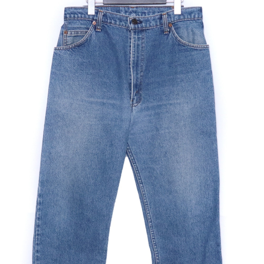 CHANGES REMAKE DENIM PANTS Loose Indigo Jeans Free Size