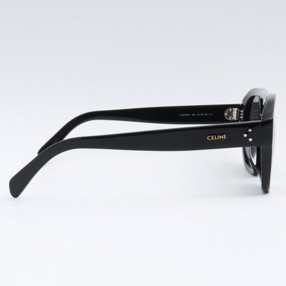 CELINE Black Square Frame Sunglasses Size ONE SIZE