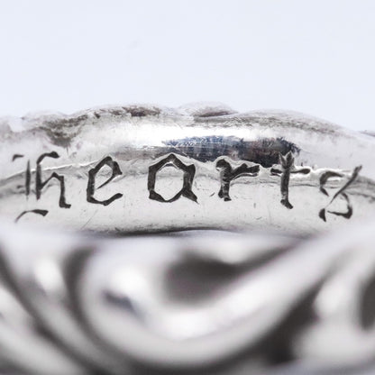 CHROME HEARTS Scroll Band Ring Silver Size ONE SIZE