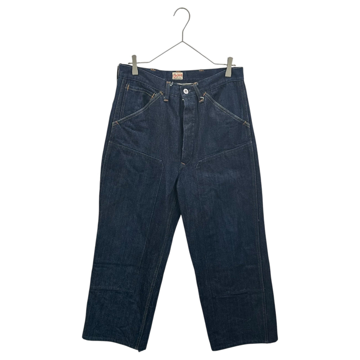 CANTON OVERALLS One Wash Basic Double Knee Jeans Size 30