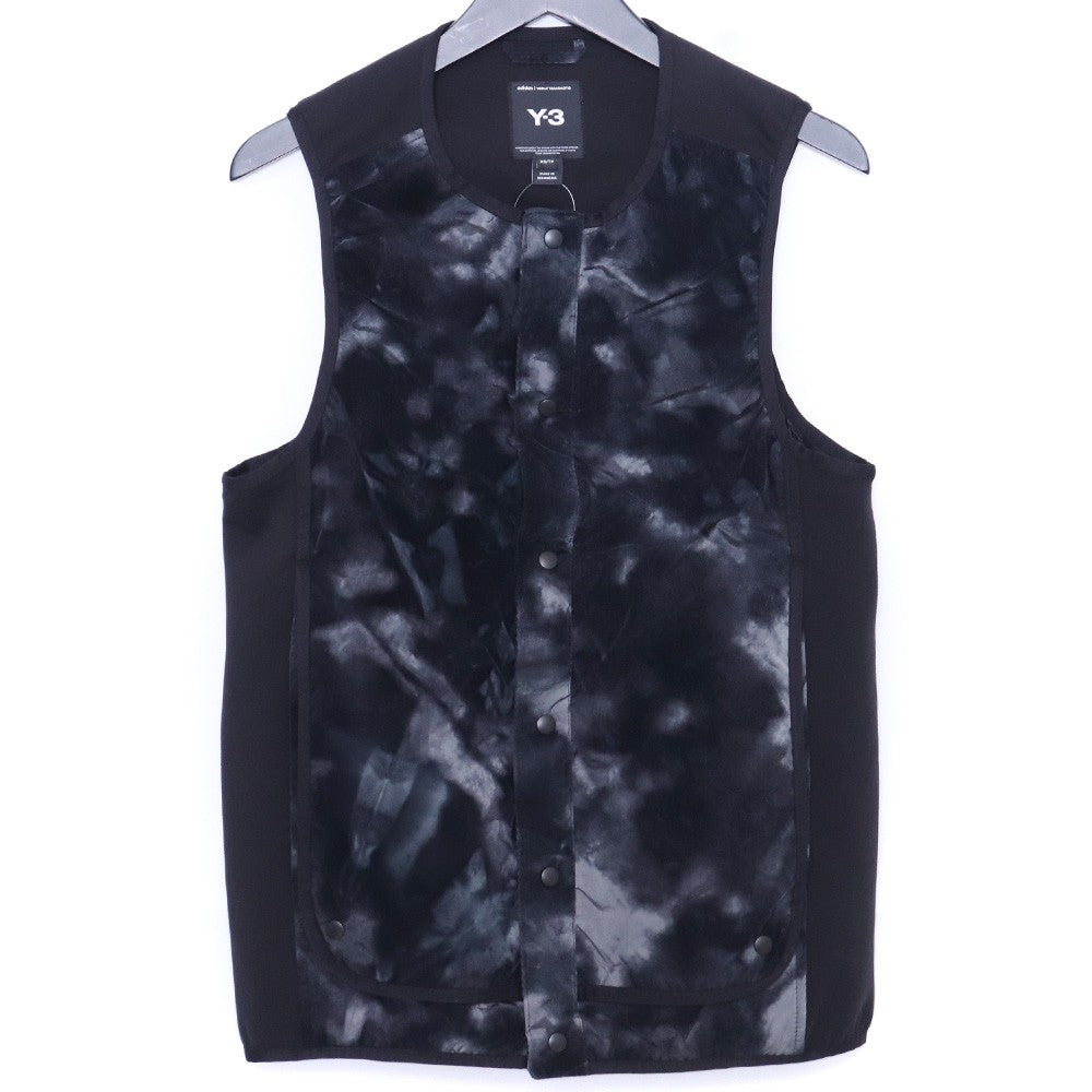 Y-3 M AOP Nylon Vest Black Tie-Dye Size XS
