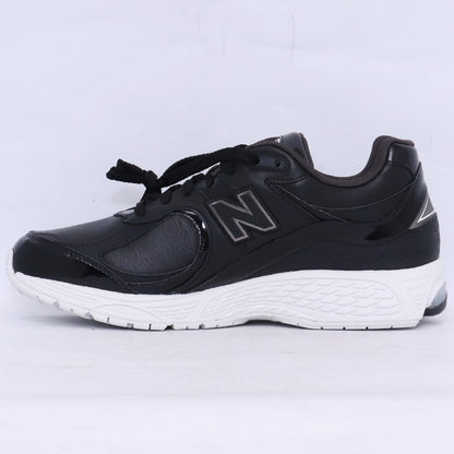 NEW BALANCE 2002R Leather Pack Sneakers Black Size 28cm