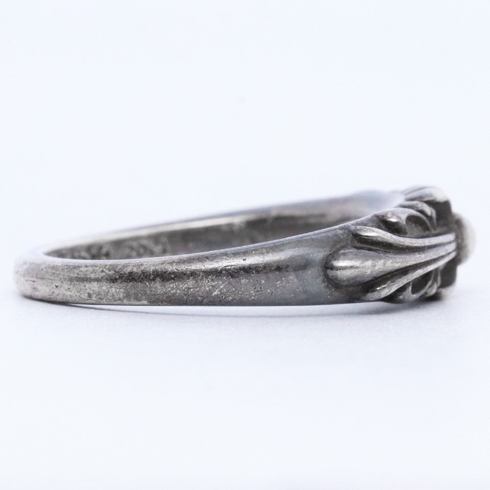CHROME HEARTS Baby Classic Floral Ring Silver Size ONE SIZE