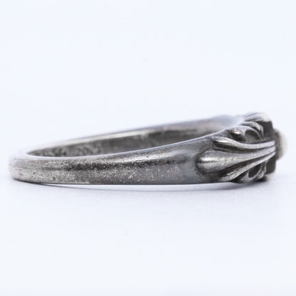 CHROME HEARTS Baby Classic Floral Ring Silver Size ONE SIZE
