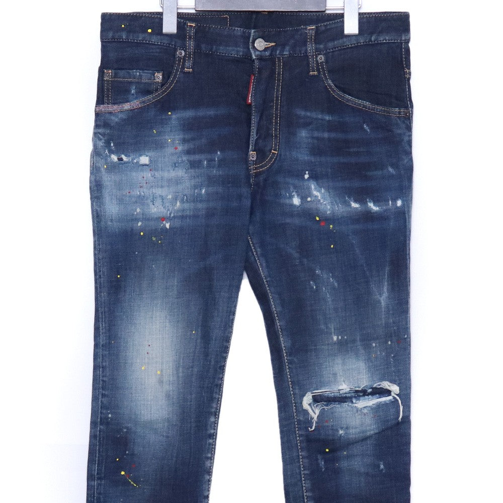 DSQUARED2 21AW SKATER JEAN Denim Indigo Size 46