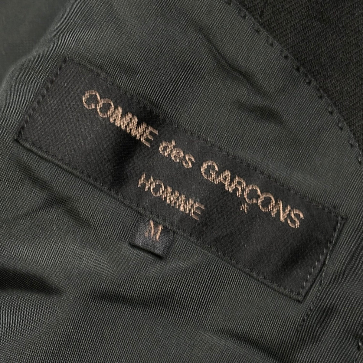 COMME des GARCONS HOMME 80s Vintage DB Jacket Black Size M