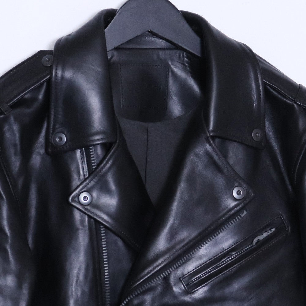 ISAMU KATAYAMA BACKLASH 25AW Horween Jacket Black Size L