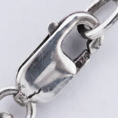 CHROME HEARTS Roll Chain Necklace Silver Size ONE SIZE