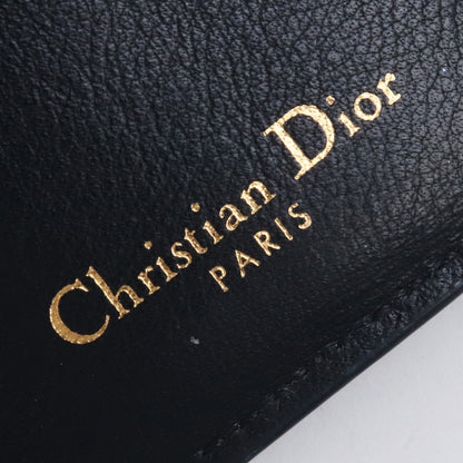 Dior Oblique 30 Montaigne Trifold Wallet Black Size F