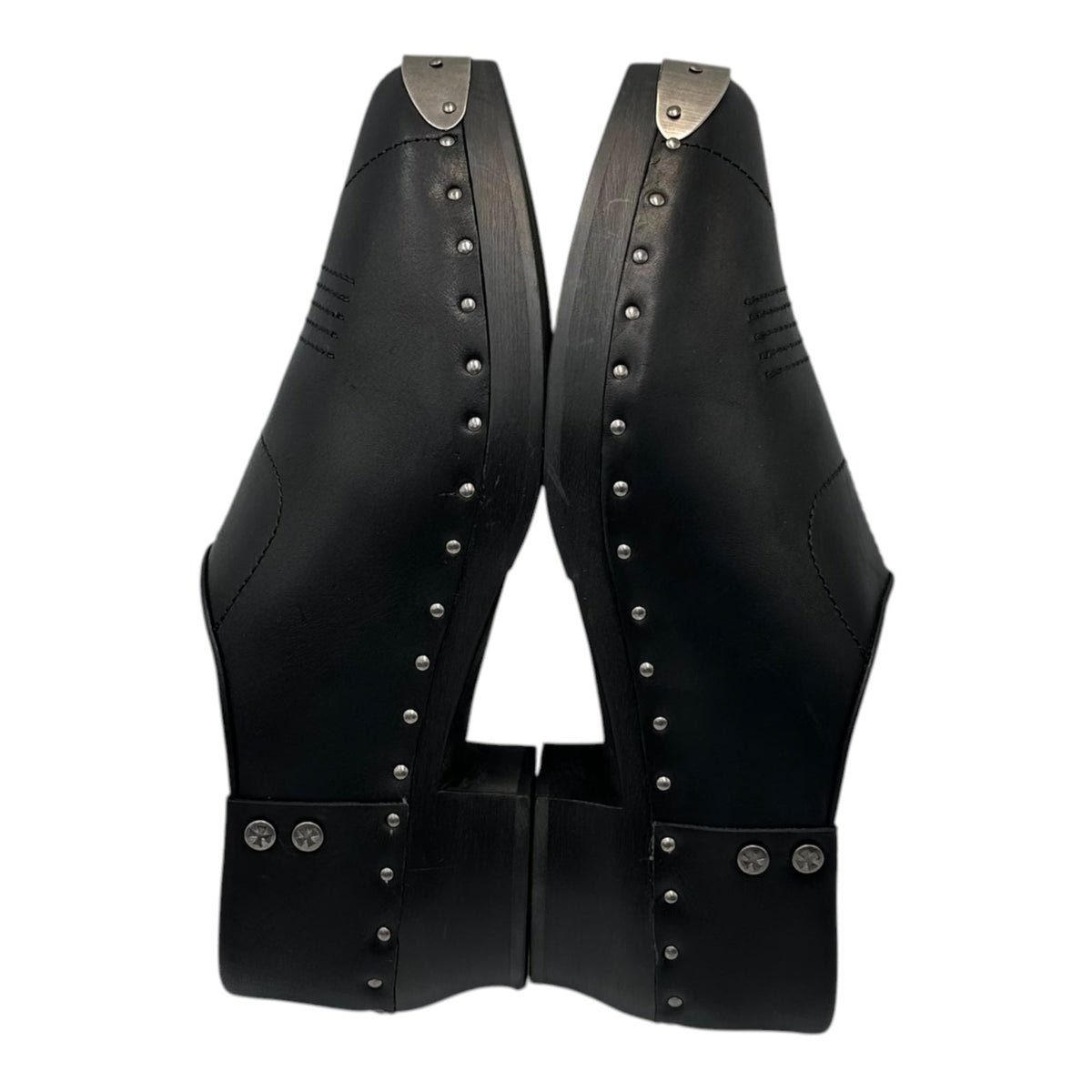 ENFANTS RICHES DEPRIMES Studded Clogs Black Loafers Size EU 40
