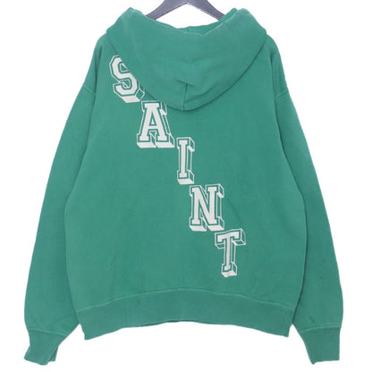 SAINT MICHAEL 22AW Angel Hoodie Green Size XL