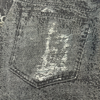 SUPREME 23SS Archive Denim Jacquard Jeans Black Size 32