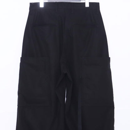 ALMOSTBLACK 25AW 6-Pocket Wide Easy Pants Black Size 1