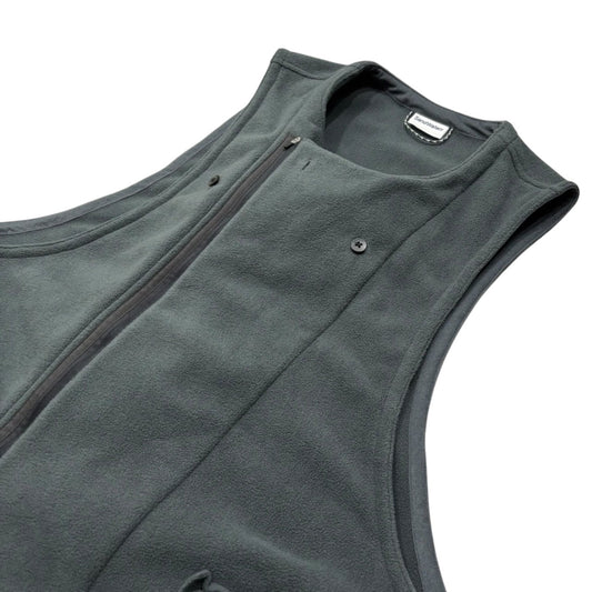 SandWaterr Organized PE Micro Fleece Vest Gray Size 3