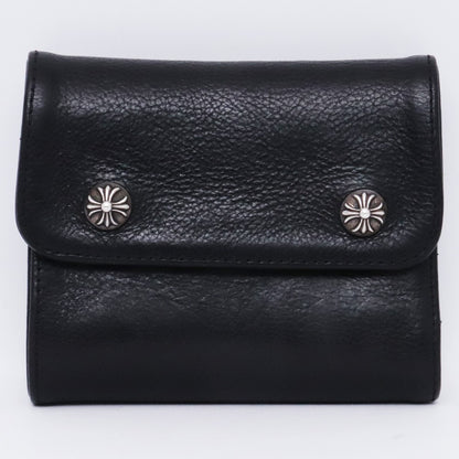 CHROME HEARTS MINI Wave Cross Button Wallet Size ONE SIZE