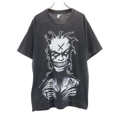 USA 90s Vintage White Zombie Double T-Shirt Black Size L