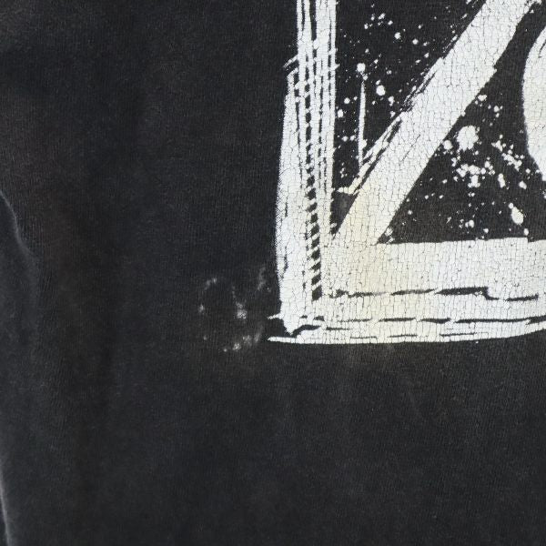 USA 90s Vintage White Zombie Double T-Shirt Black Size L