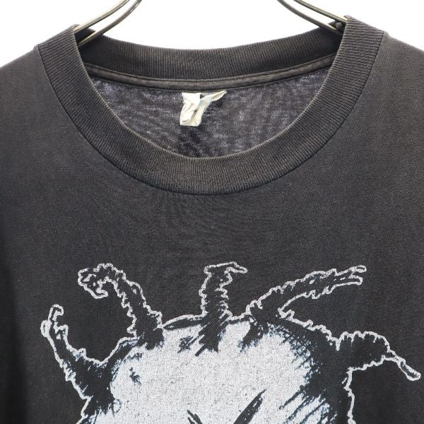 USA 90s Vintage White Zombie Double T-Shirt Black Size L